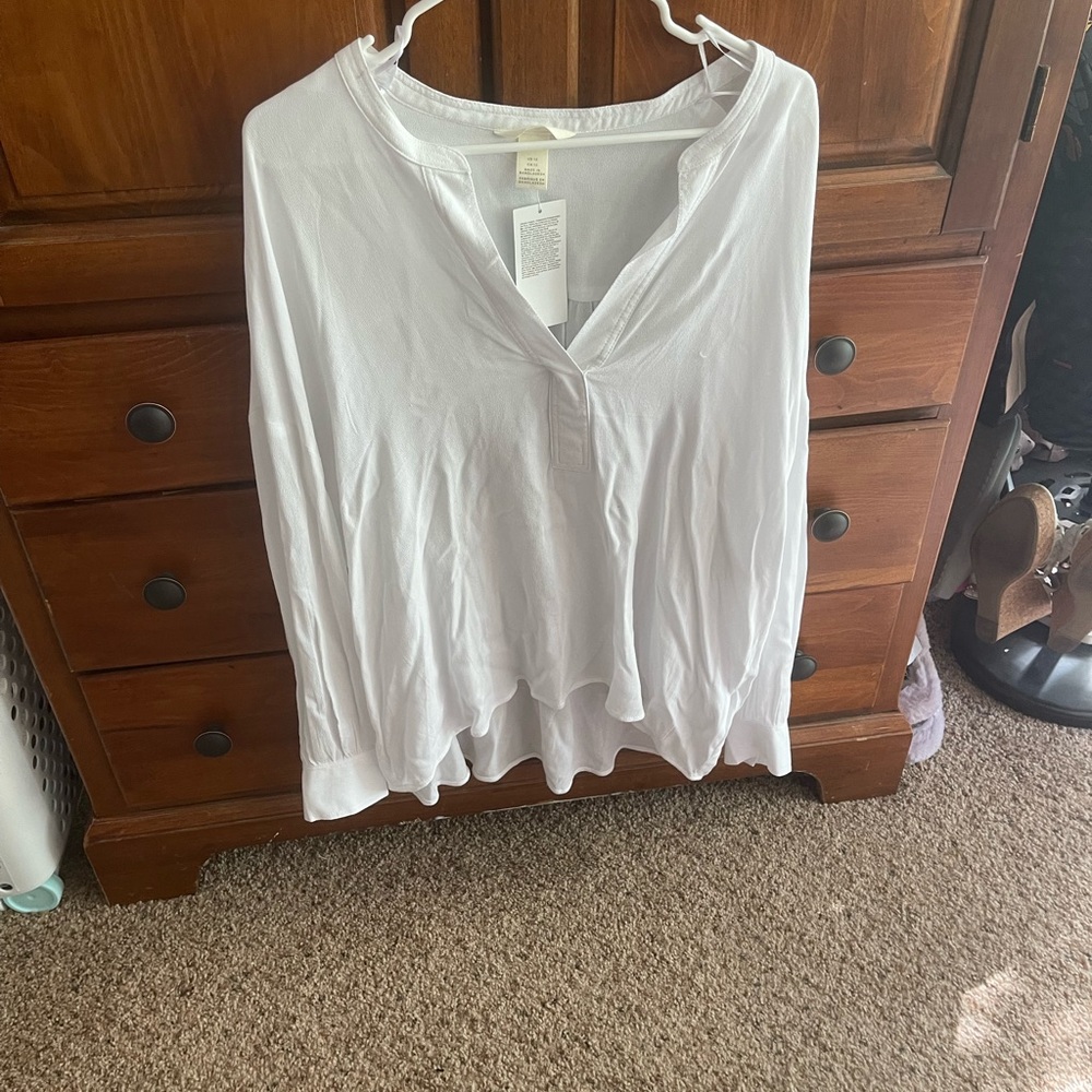 NWT White H&M Top